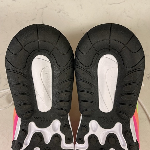 Nike Air Max 270 React Pink Volt Multi DC1863-600 Women's Size 6 - Picture 11 of 16